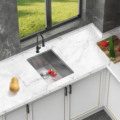 The Deep Single Bowl Undermount Stainless Sink