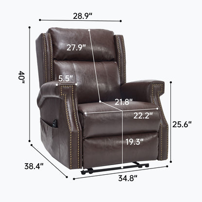Manual Recliner With Vibrations and Heat