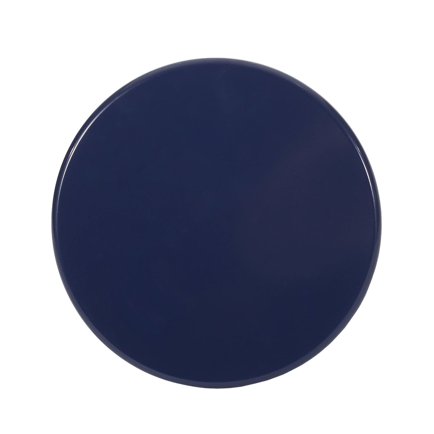 Modern Round Metal Pedestal Outdoor Table