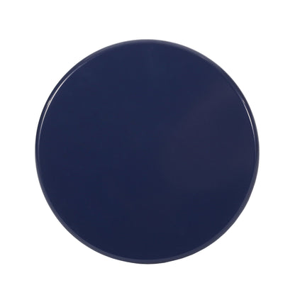 Modern Round Metal Pedestal Outdoor Table