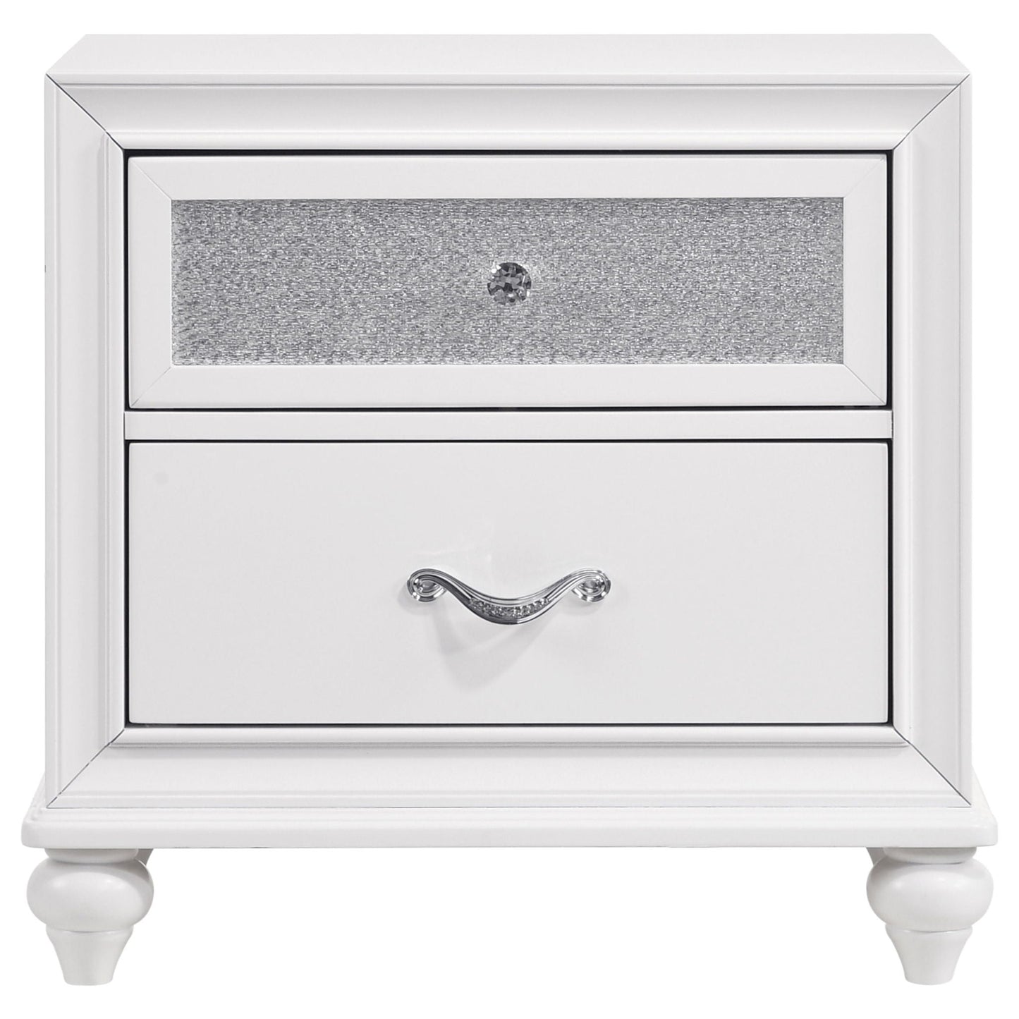 Randall Glitter And Crystal Queen Bedroom Set