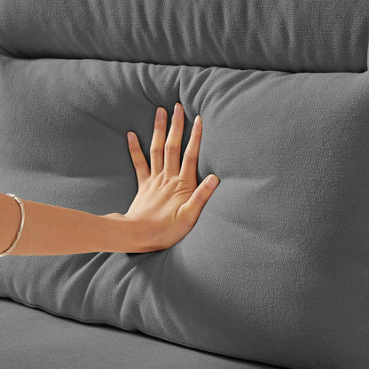 Three Seater Elegant Stationary Sofa for Living