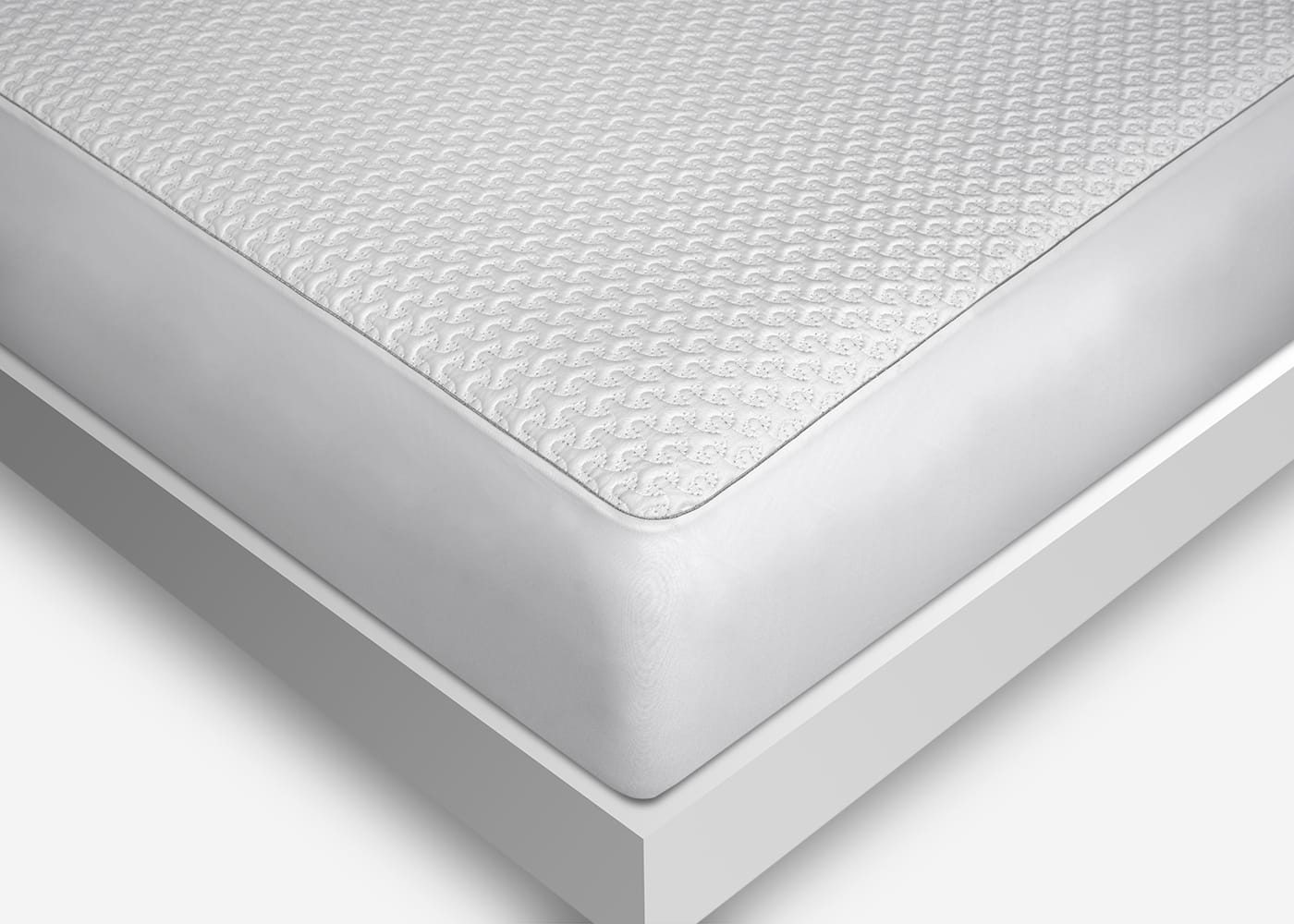 BedGear Ver-Tex Split Cal King Mattress Protector 2pc with gray quilted top on Tampa Home & Garden Store