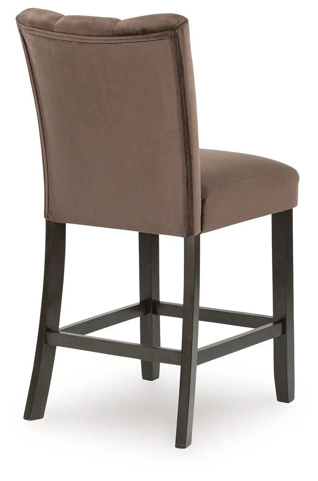 Jeshina Upholstered Barstool Set of 2 Mocha
