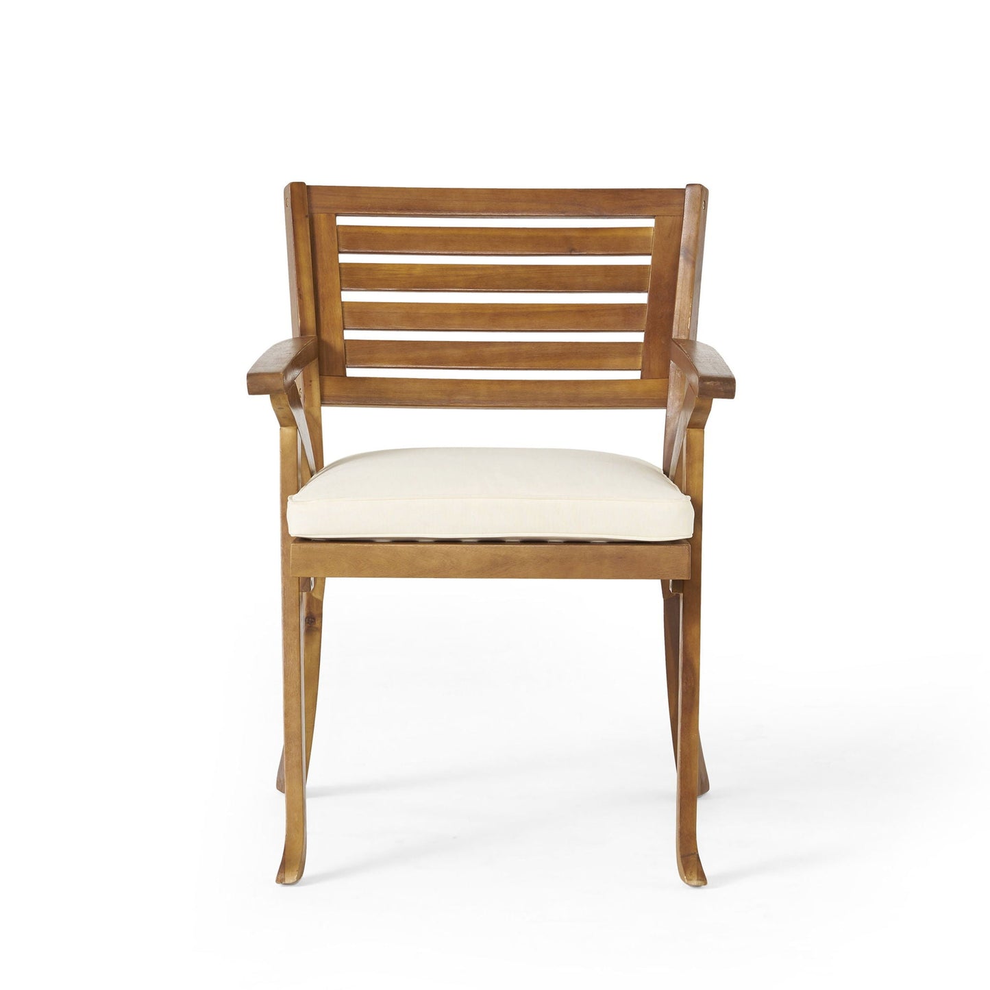 Hermosa Acacia 5 Piece Dining Set With Cushions
