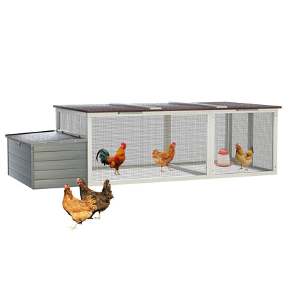 Solid Wooden Chicken Coop and Safe Outdoor House