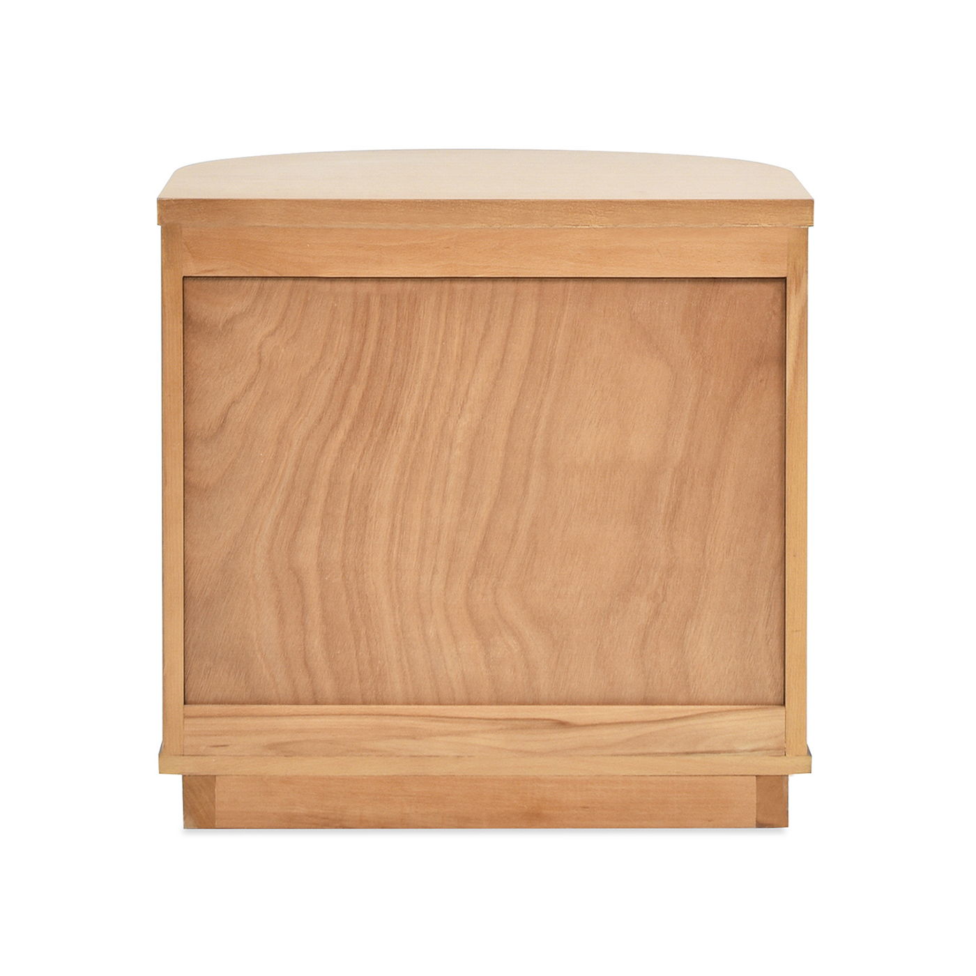 Valentine 2-drawer storage side table by HouseOfZazla in natural wood finish on Tampa Home & Garden Store