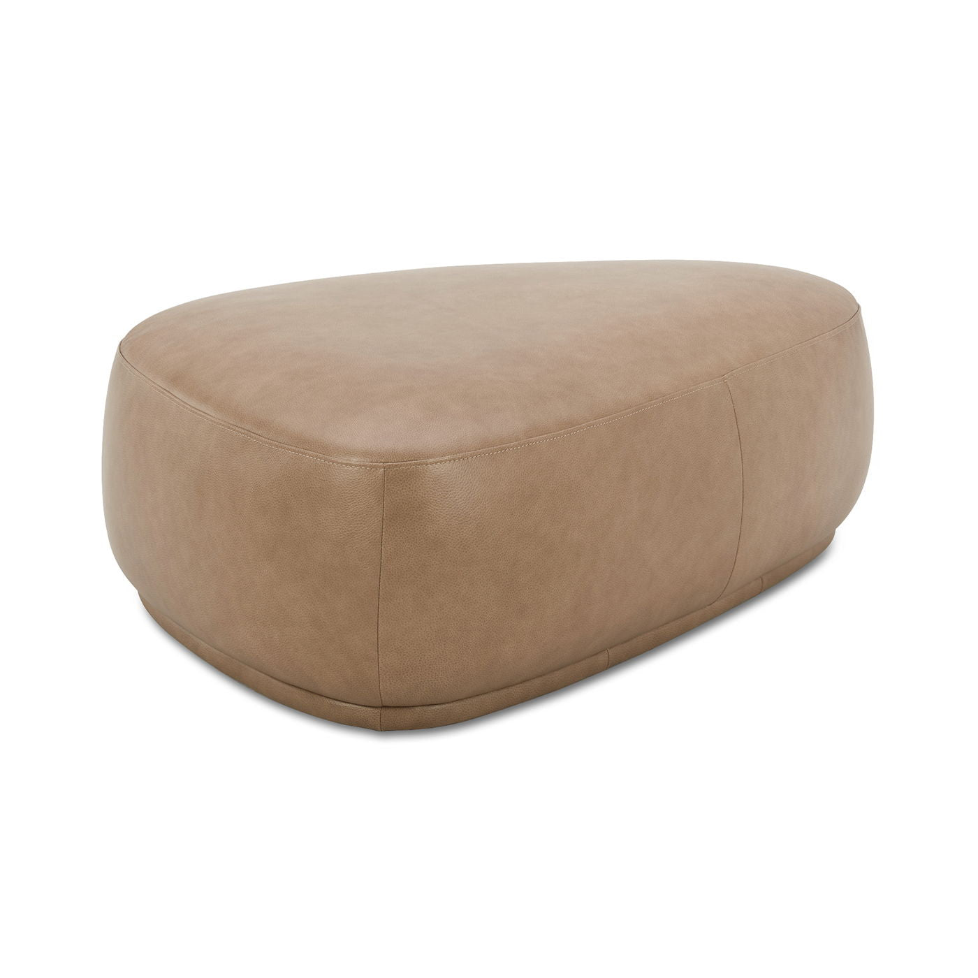 Pebble Rounded Triangle Cocktail Ottoman Durable