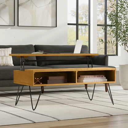 Hunter Handcrafted Lift Top Coffee Table