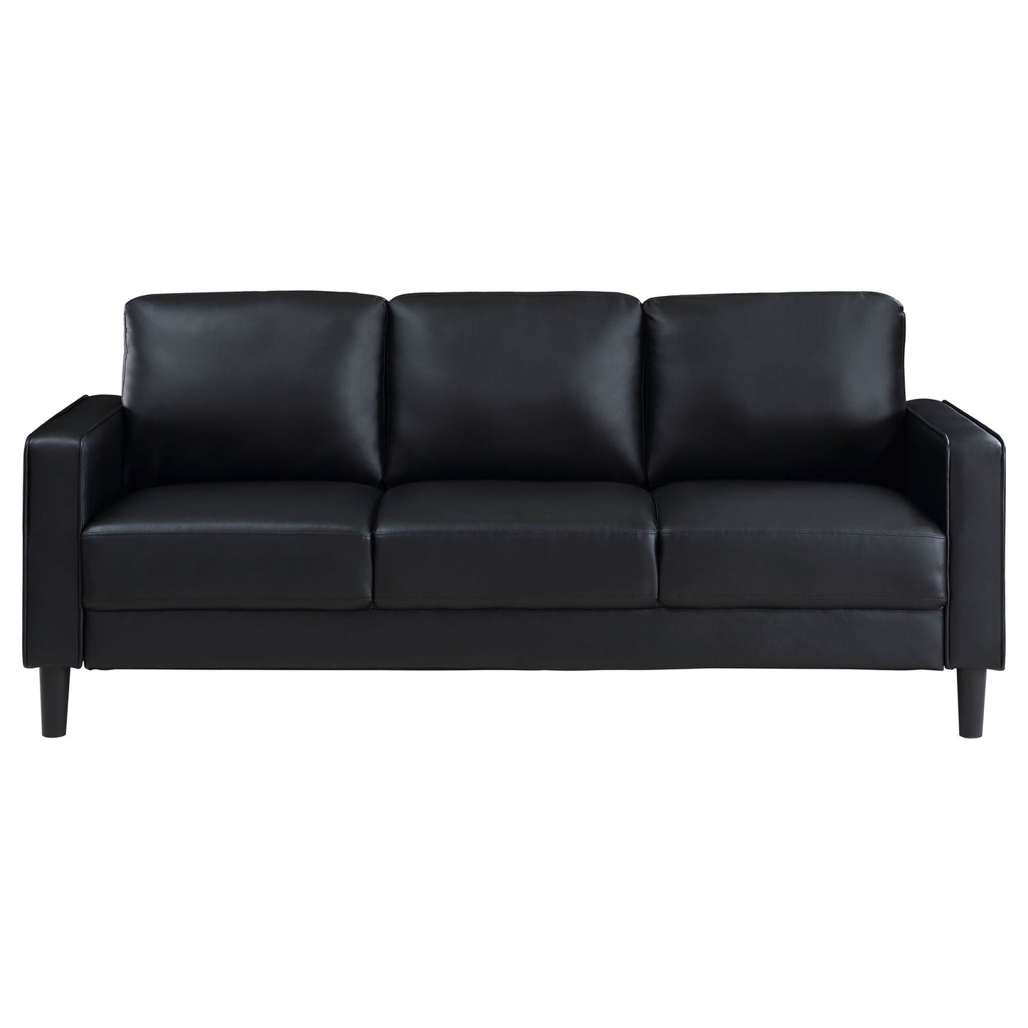 Farallone Contemporary Track Arm Plush Sofa