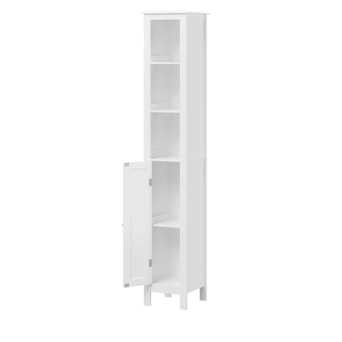 Slim Bathroom Cabinet with Adjustable Shelves