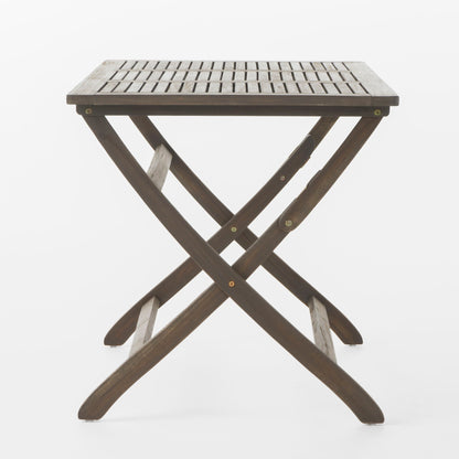 Blissique Outdoor Foldable Wood Dining Table