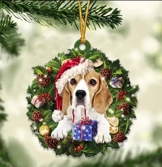 Car Pendant Sleeping Dog Angel Decor Hanging