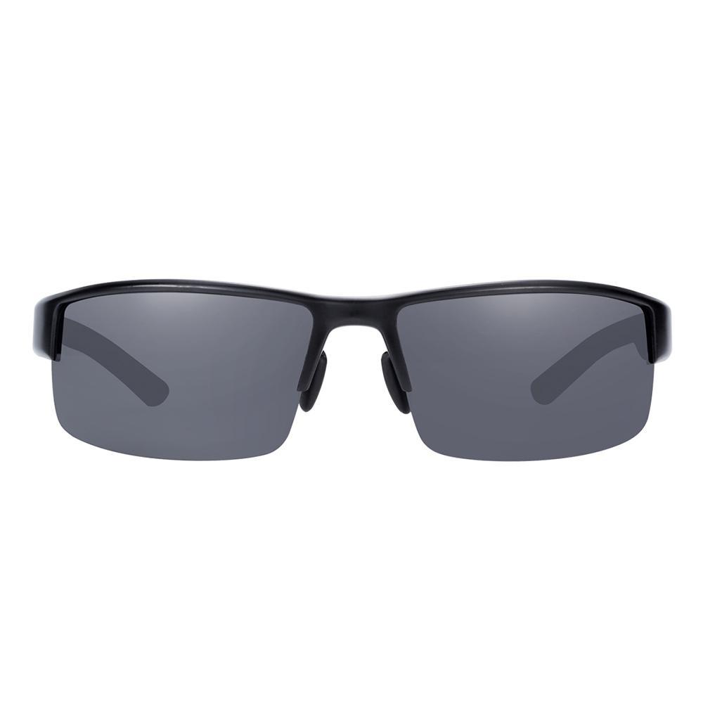Stevvex sunglasses retro oversized square polarized UV400 black frame for men and women on Tampa Home & Garden Store