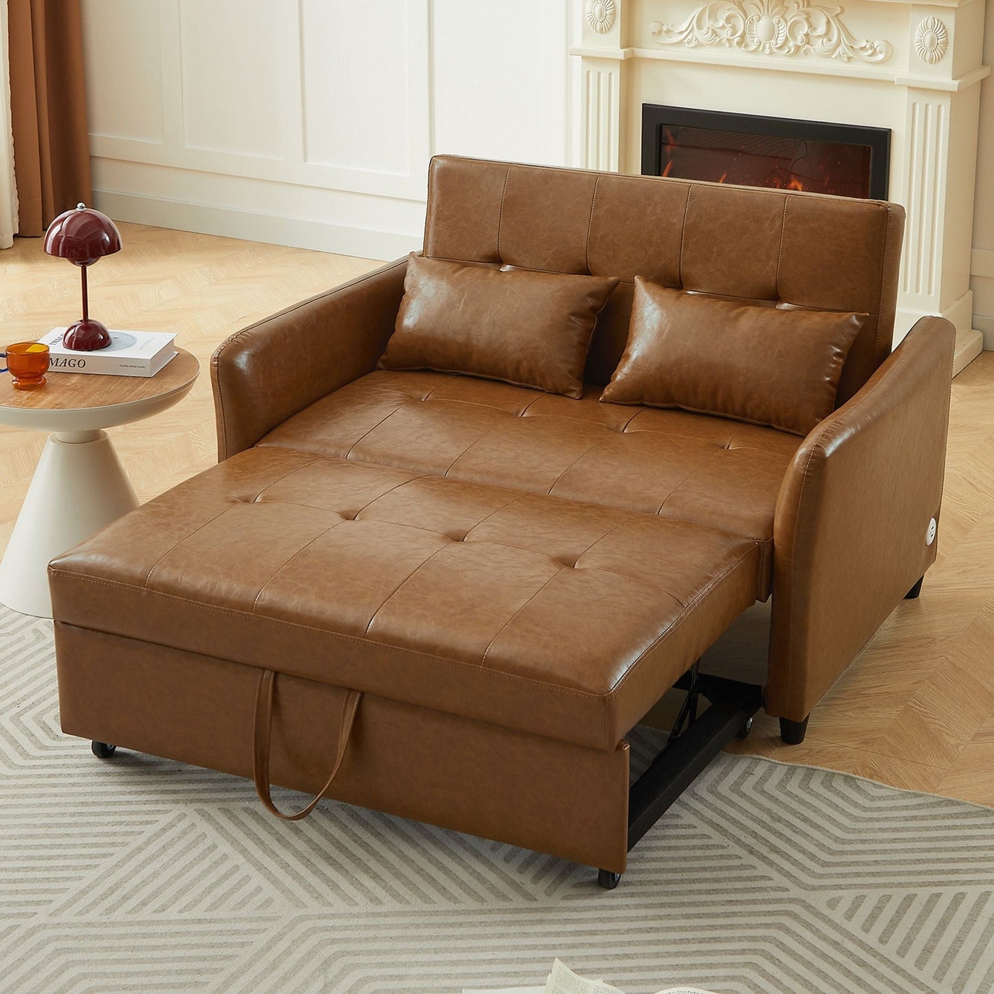 Convertible Sleeper Sofa and a Compact Design