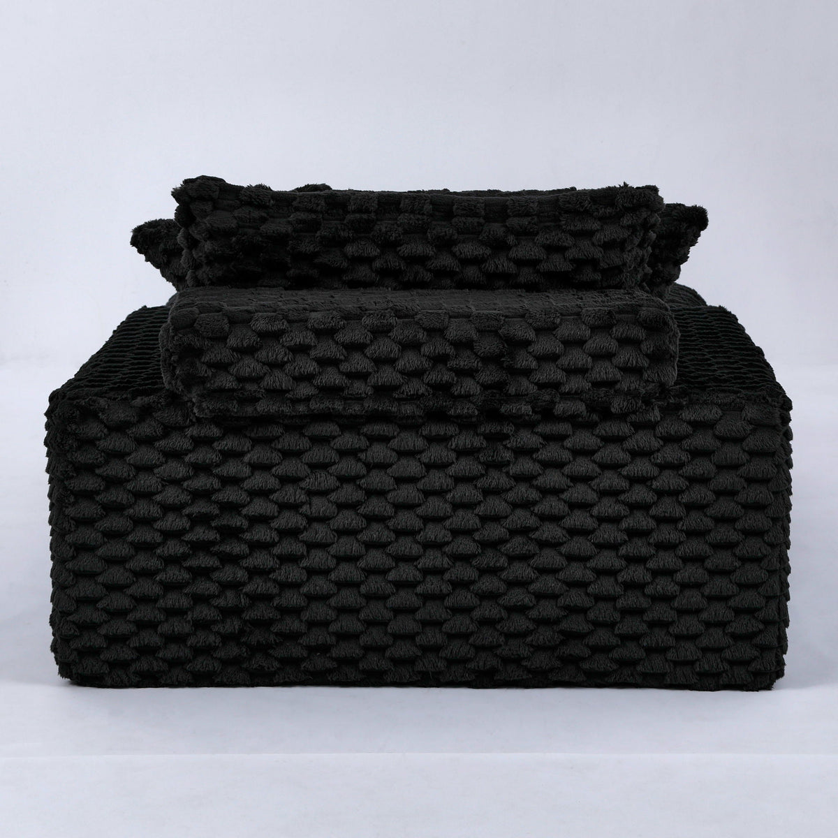 Harbor Luxury Sofa in Turtle Fleece Fabric