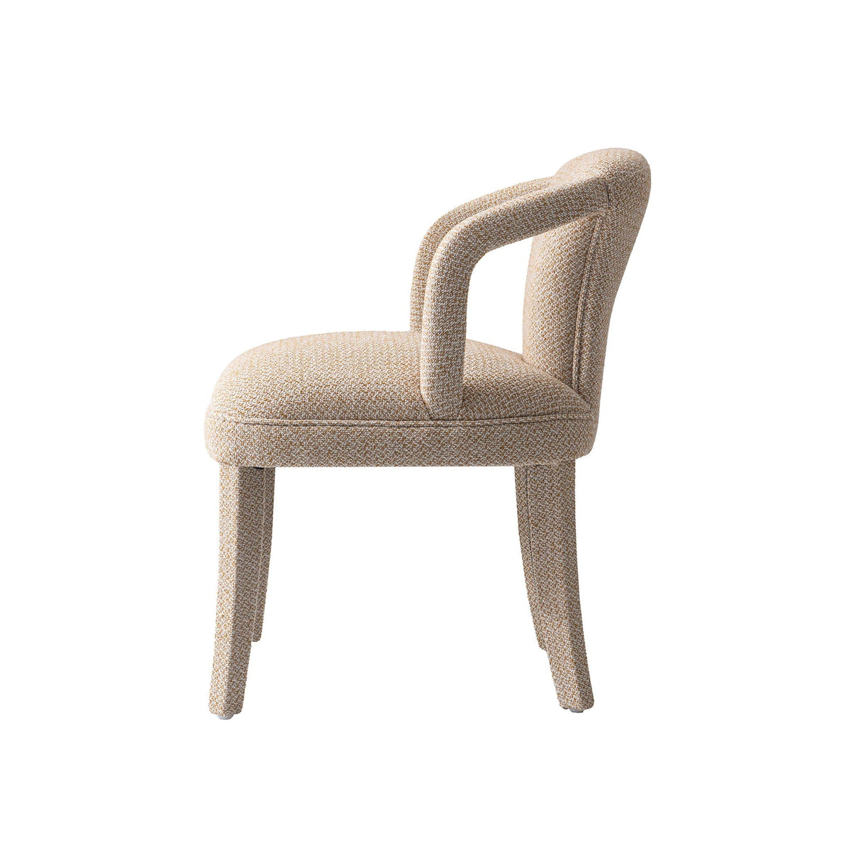 Palmer Mid Century Modern Tweed Armchair