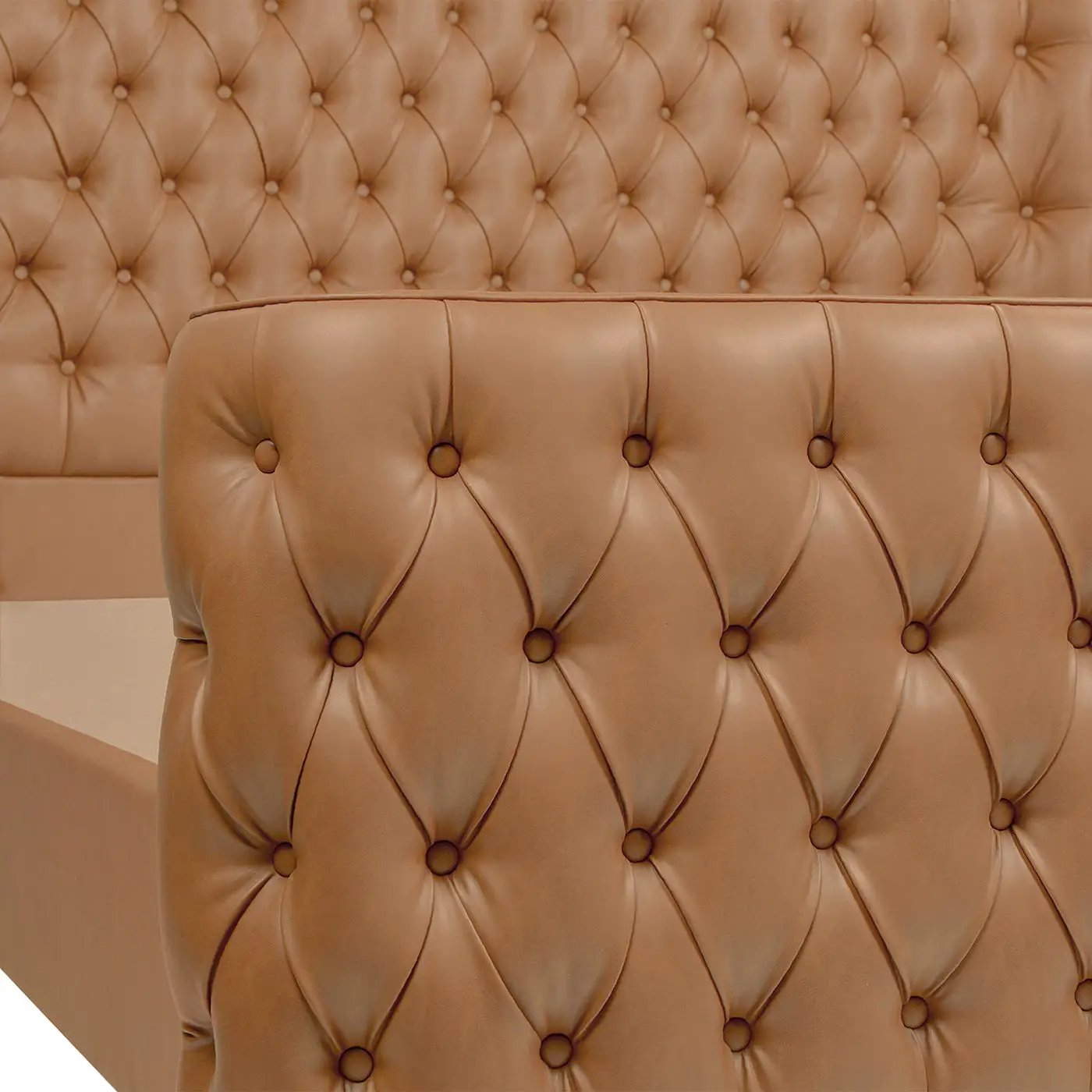 Brooklyn Tufted Bed Headboard and Footboard Set