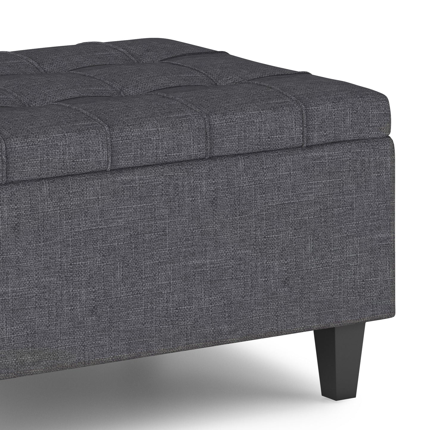 Harrison Upholstered Coffee Table Storage Ottoman
