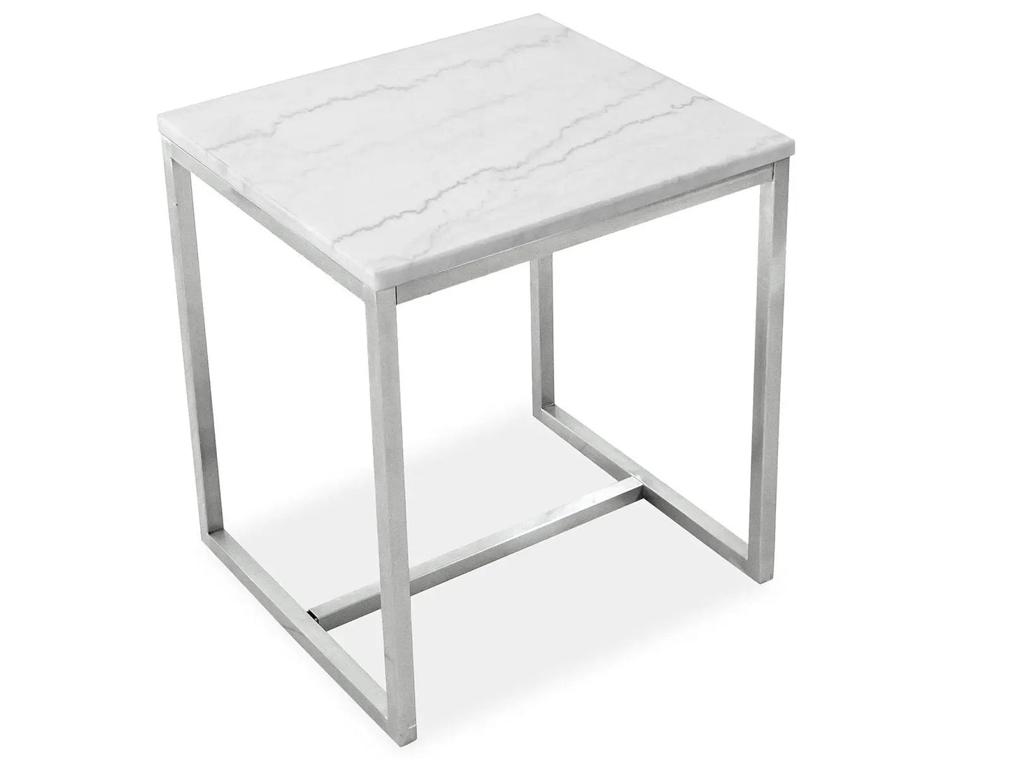 Esme Rectangular Table With Marble and Nickel