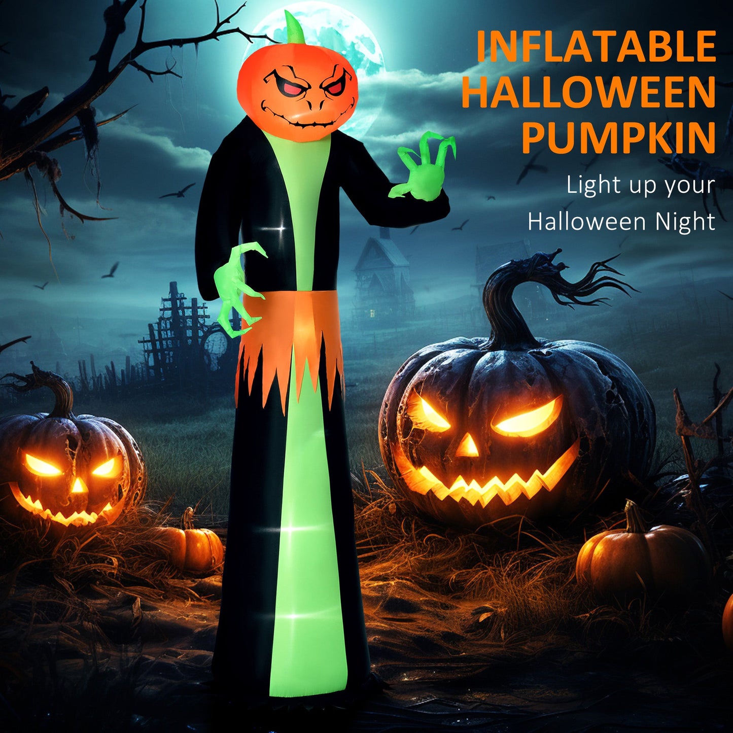Halloween And Outdoor Pumpkin Head Decoration