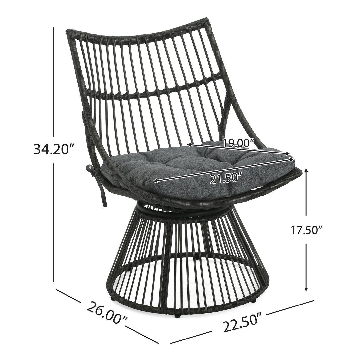 Elaine Durable Outdoor Chair And Table Set
