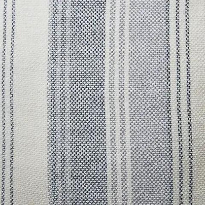 Adikus throw pillow featuring cream and blue striped boucle fabric, Unique Piece Furniture on Tampa Home & Garden Store