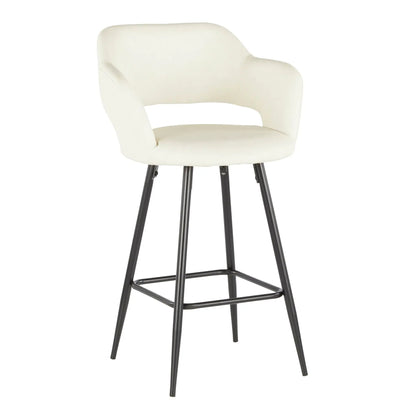 Margarite Contemporary Counter Stool Set of Two
