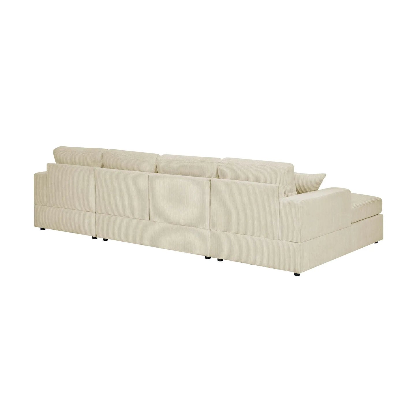 3 Piece Double Chaise Sectional Sofa for Family