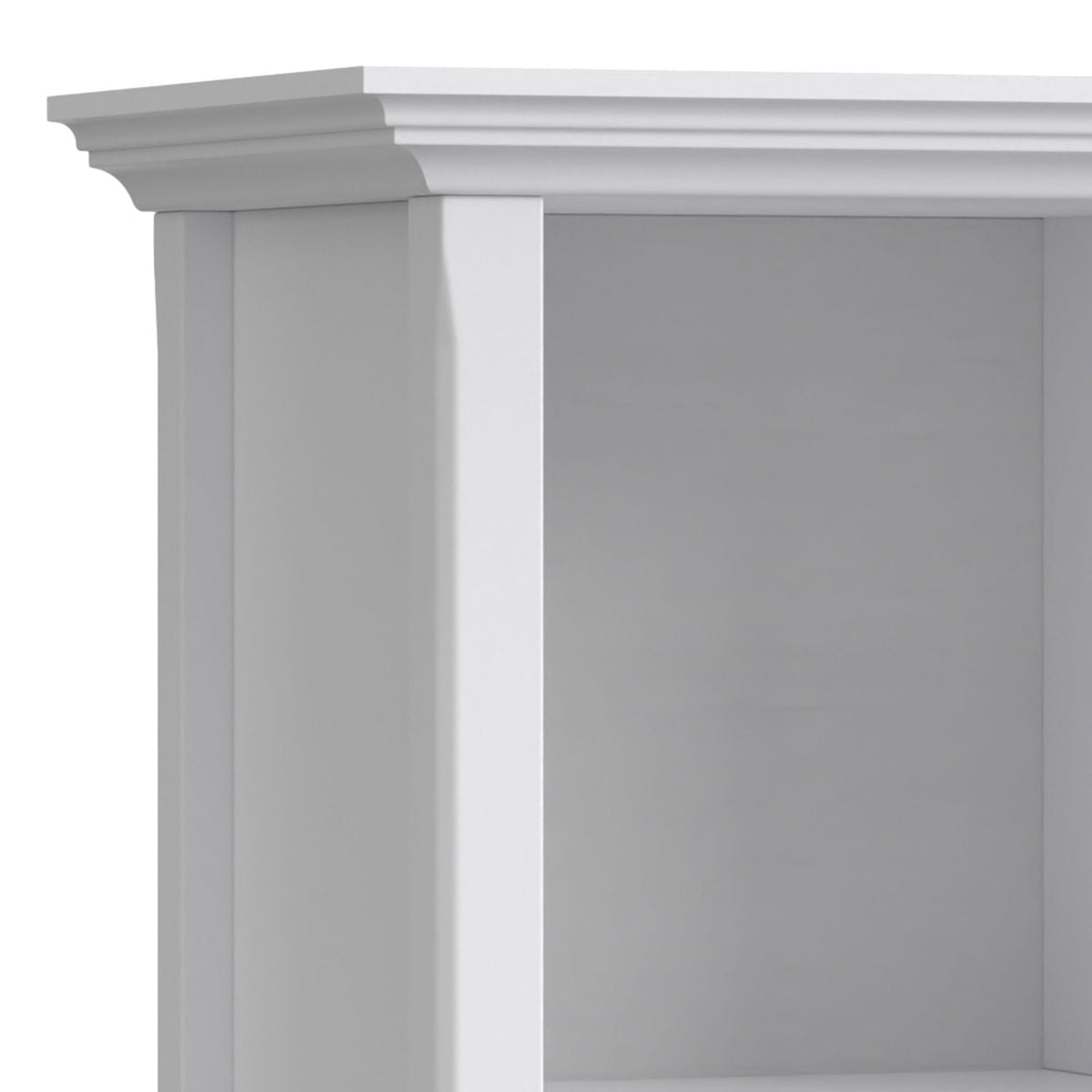Amherst Cube Storage Bookcase and Large Cubbies, white finish, HouseOfZazla cube organizers on Tampa Home & Garden Store