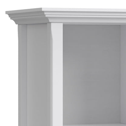 Amherst Cube Storage Bookcase and Large Cubbies, white finish, HouseOfZazla cube organizers on Tampa Home & Garden Store