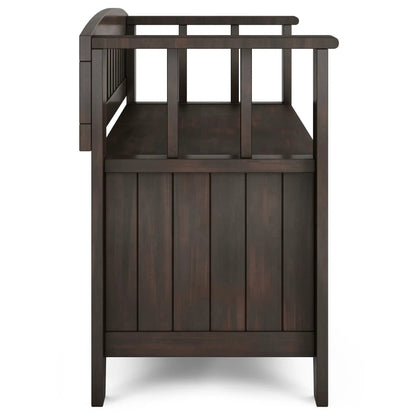 Acadian Entryway Storage Bench with Lift Lid