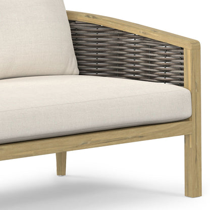 Parkside Natural Outdoor Sofa and Cushions