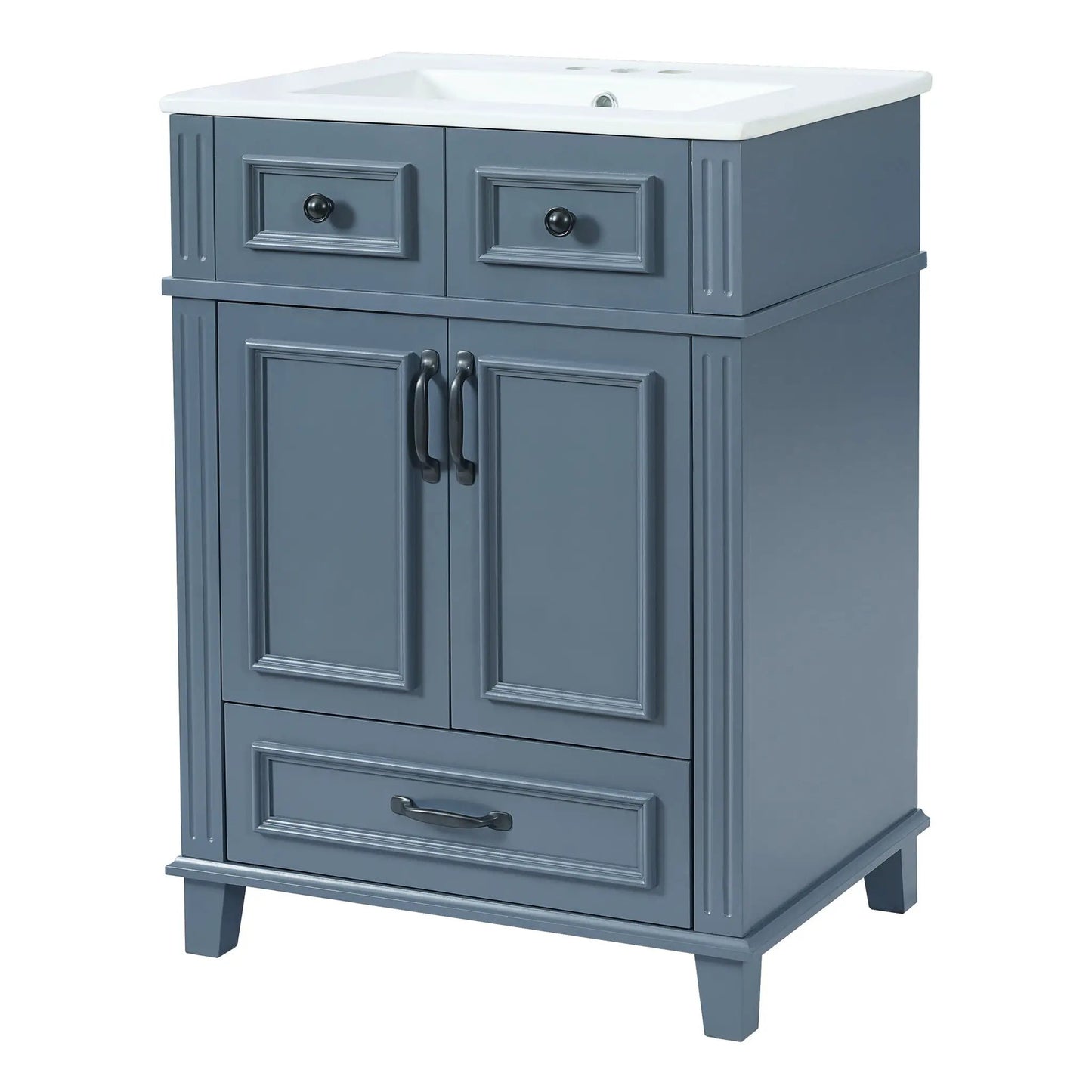 Bathroom Vanity with Sink and Storage Cabinet