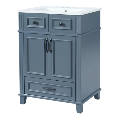 Bathroom Vanity with Sink and Storage Cabinet