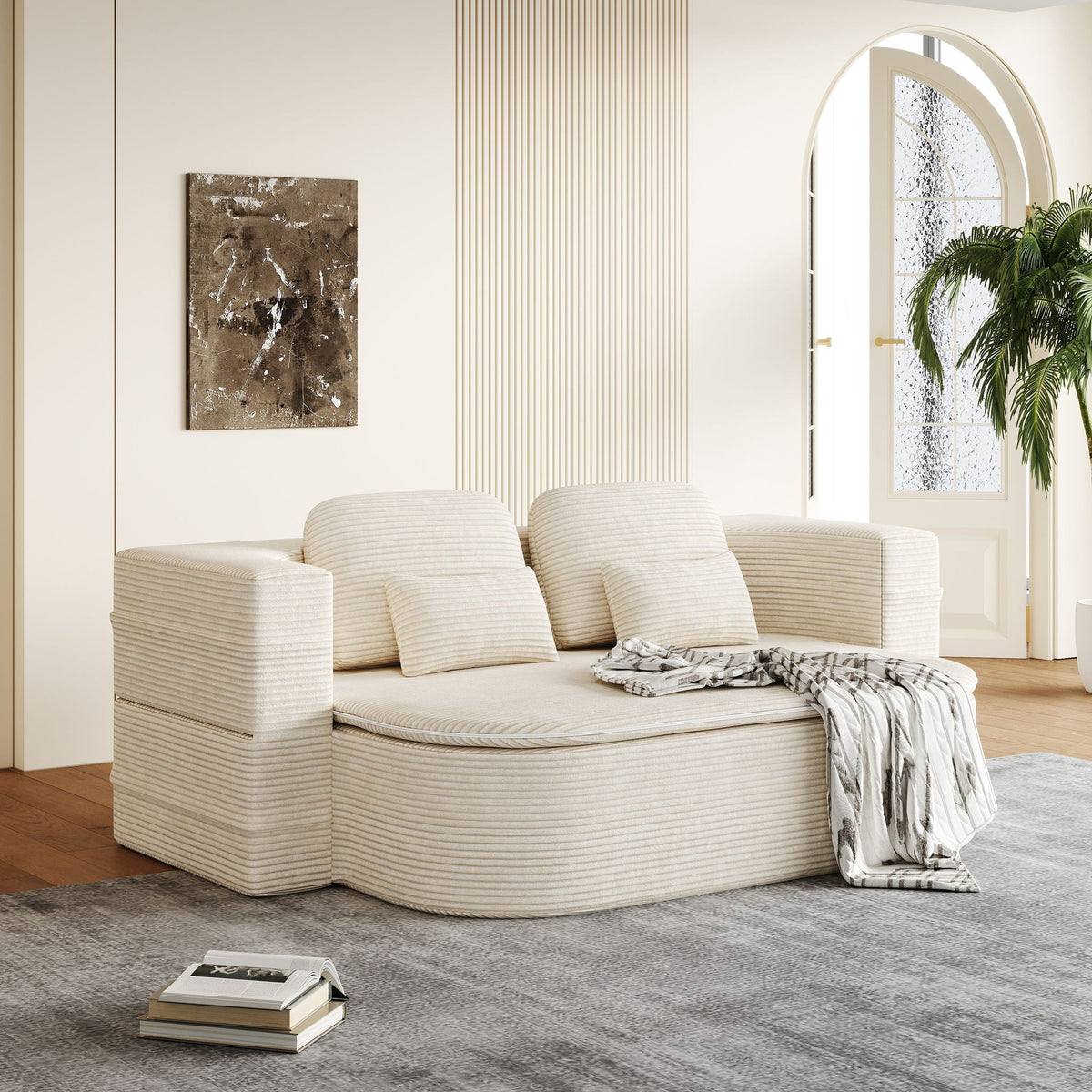 Multi Functional Foldable Sofa Bed and Blanket