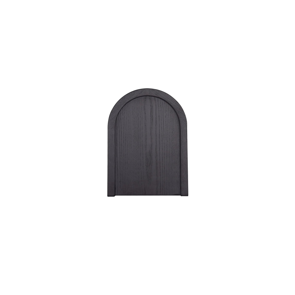 End Table Modern Chic arched-top black wood by HouseOfZazla on Tampa Home & Garden Store