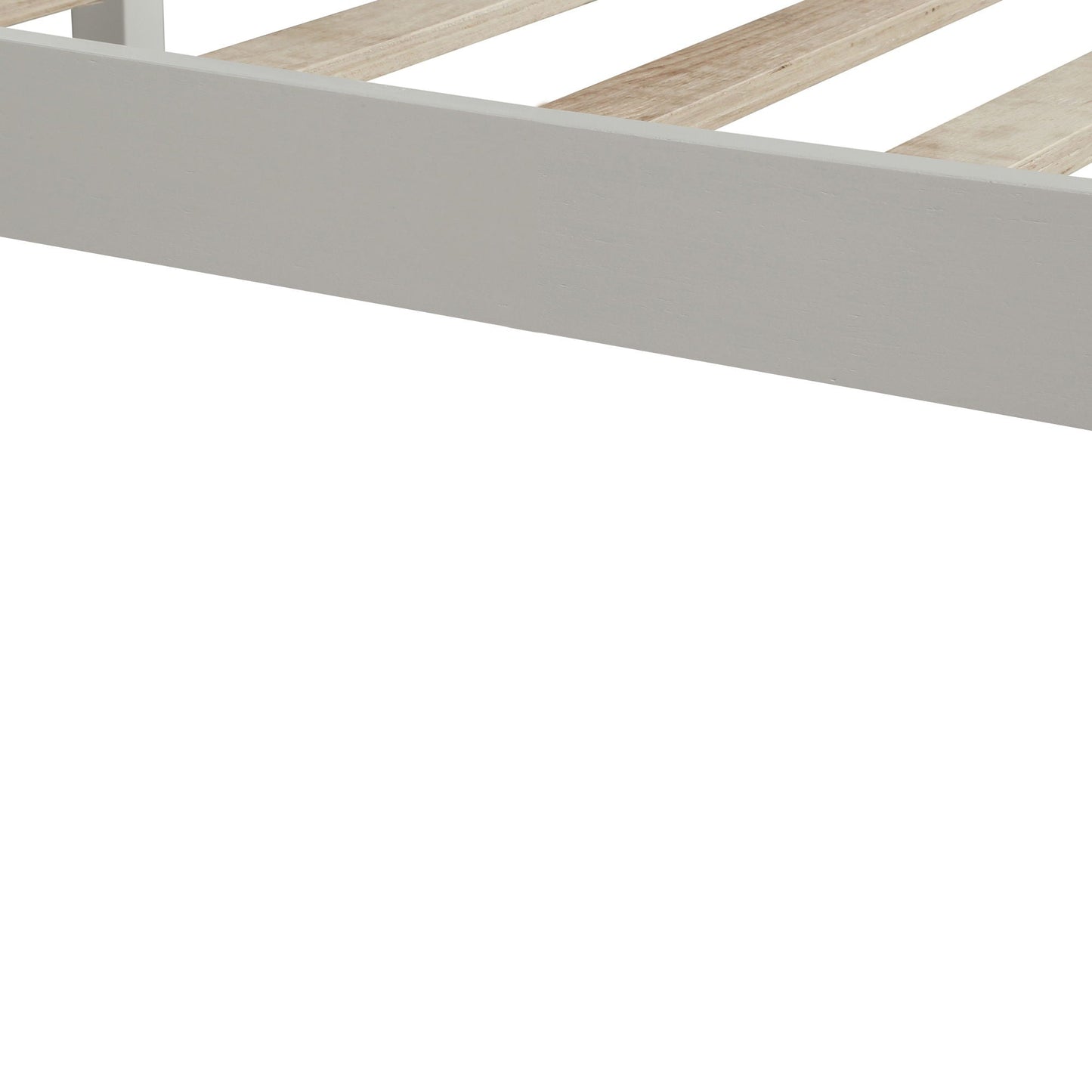 Strong Espresso Wood Platform Bed and Headboard