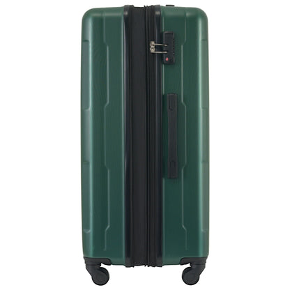 HouseOfZazla green ABS expandable luggage suitcase with TSA lock and spinner wheels on Tampa Home & Garden Store