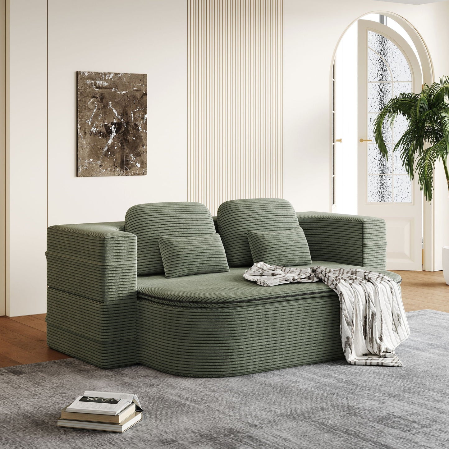 Multi Functional Foldable Sofa Bed and Blanket