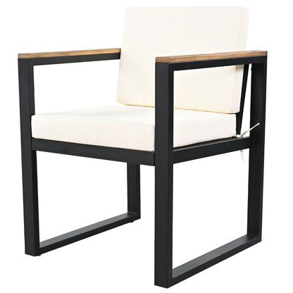 Seven Piece Outdoor Dining Table and Chair Set