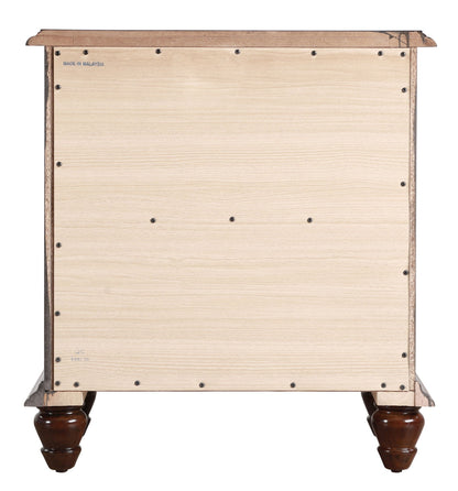 Cappuccino accent nightstand real wood veneers durable drawers by HouseOfZazla on Tampa Home & Garden Store