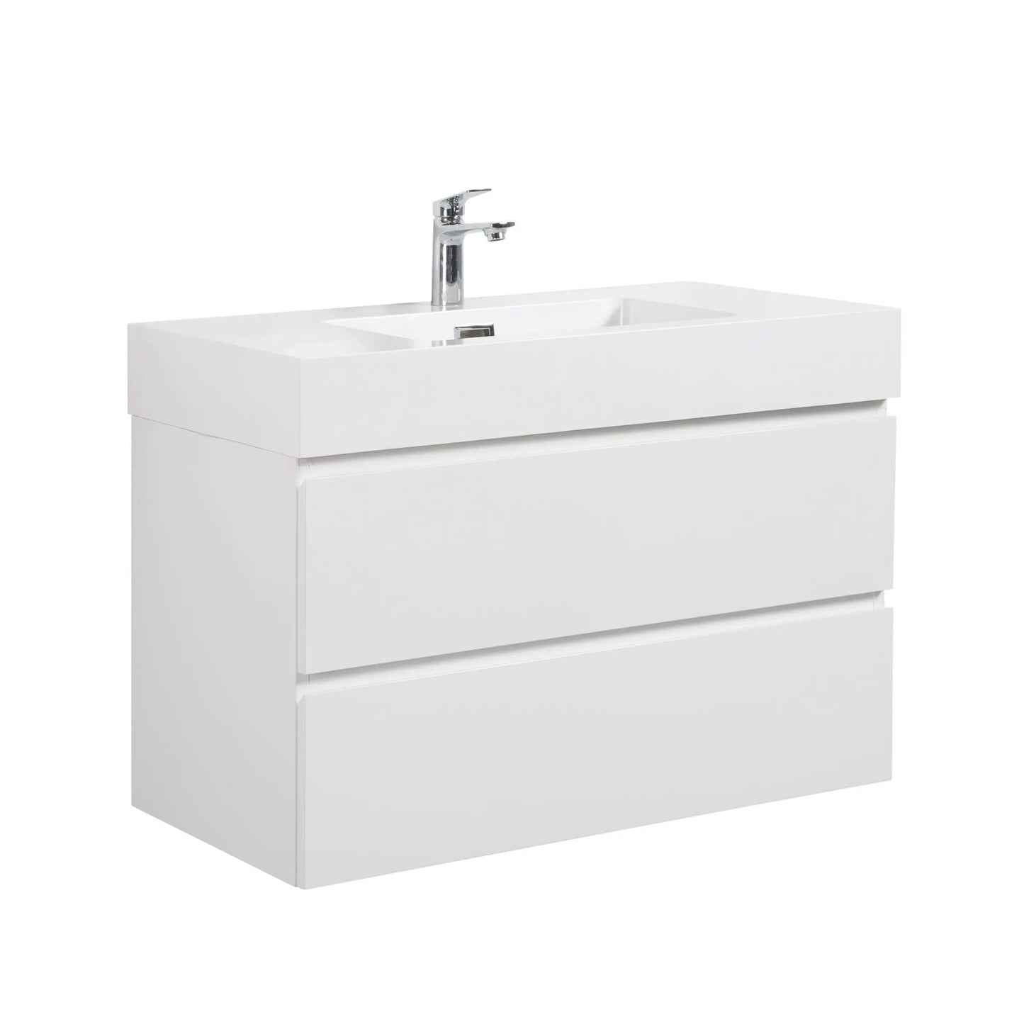 Alice Wall Mounted Floating Vanity With Sink