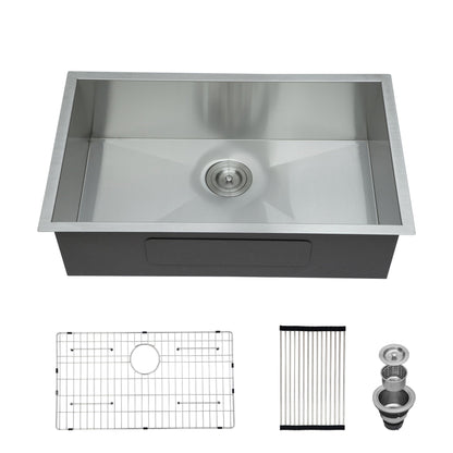 Modern Deep Single Bowl and Stainless Steel Sink