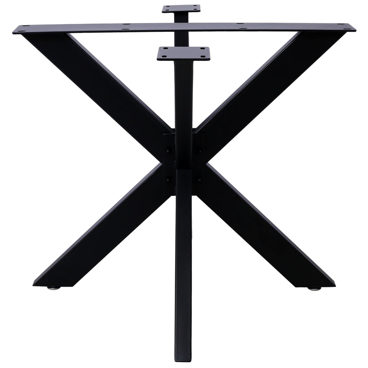 Spider Shaped Steel Table Base - Black, heavy duty construction, HouseOfZazla metal pedestal on Tampa Home & Garden Store
