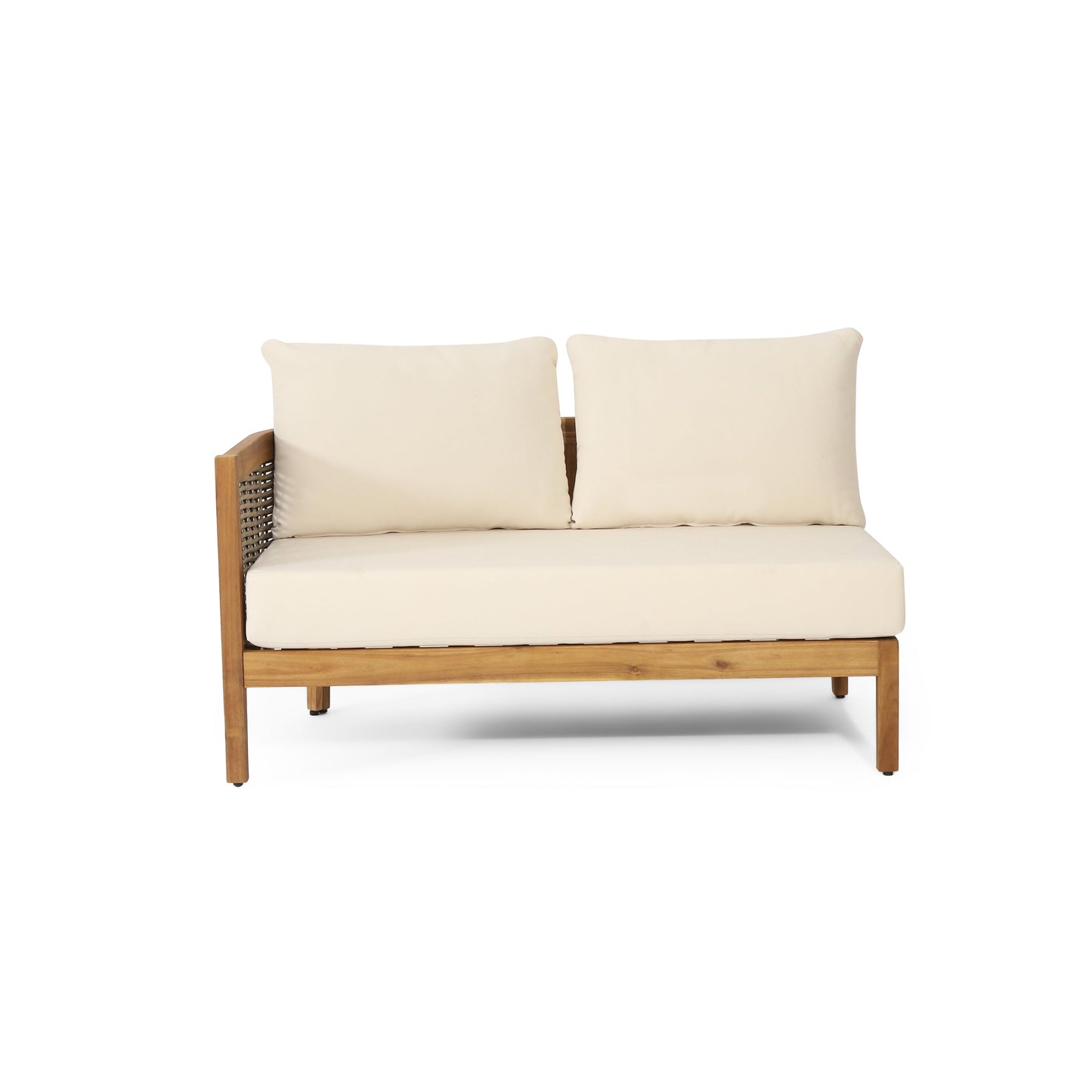 Acacia Wood Five Seater Outdoor Patio Sofa Set