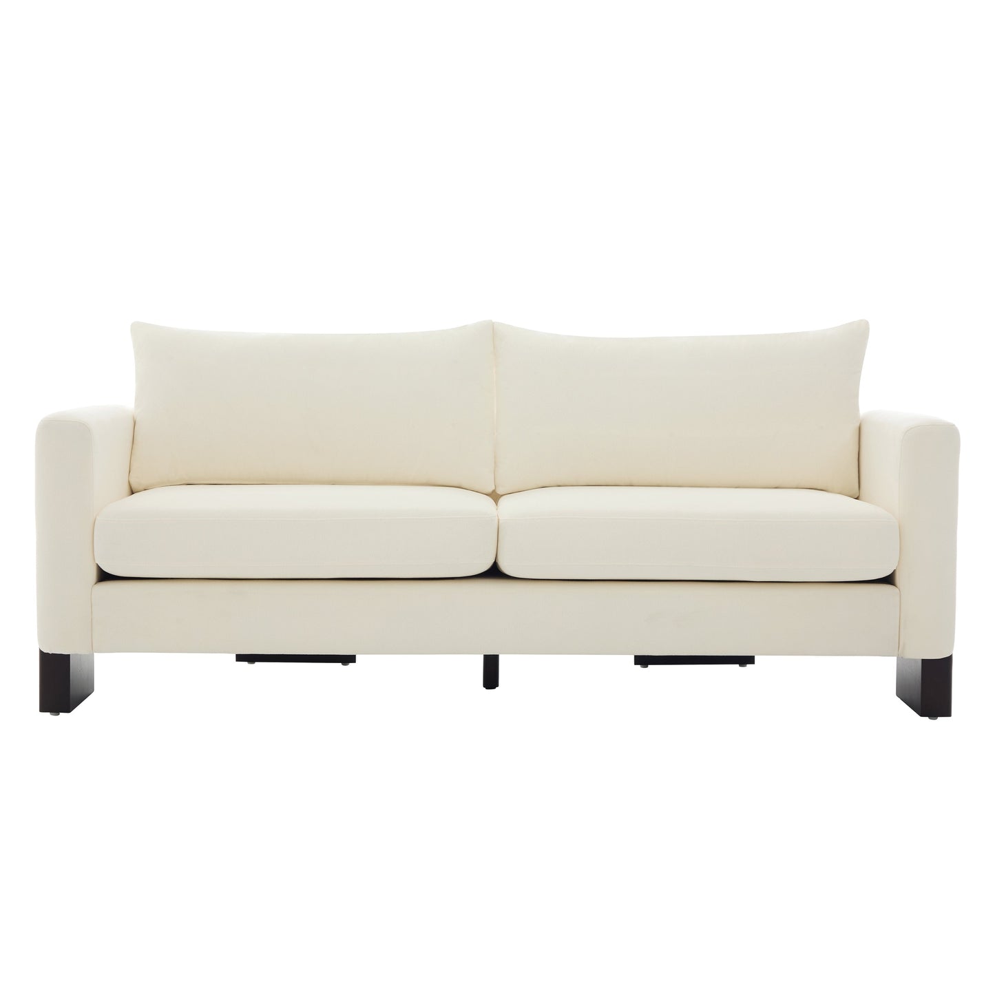 Modern 3 Seater Sofa and Chenille Upholstery