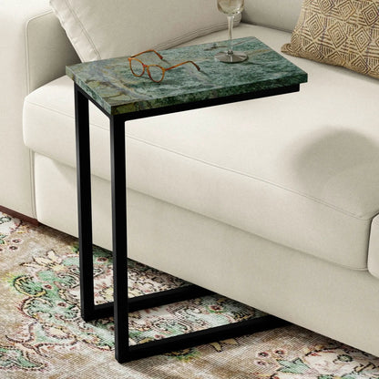 Skyler C Shaped Side Table for Living Room