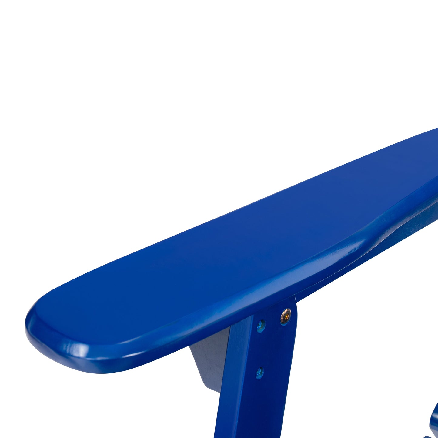 Malibu Adirondack Chair blue metal folding outdoor chair by HouseOfZazla on Tampa Home & Garden Store