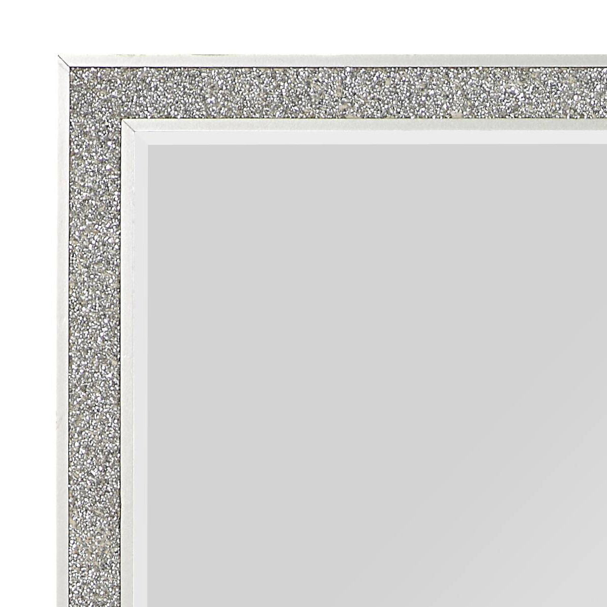 Sliverfluff Mirror Champagne mirrored glitter frame HouseOfZazla on Tampa Home & Garden Store